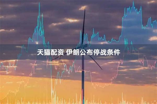 天猫配资 伊朗公布停战条件