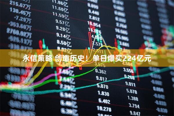 永信策略 创造历史！单日爆买224亿元