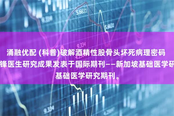 涌融优配 (科普)破解酒精性股骨头坏死病理密码 —— 户世锋医生研究成果发表于国际期刊——新加坡基础医学研究期刊。