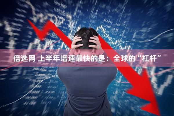 倍选网 上半年增速最快的是：全球的“杠杆”